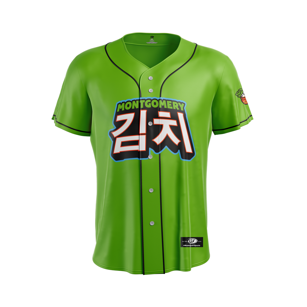 2025 Kimchi Replica Jersey – Montgomery Biscuits