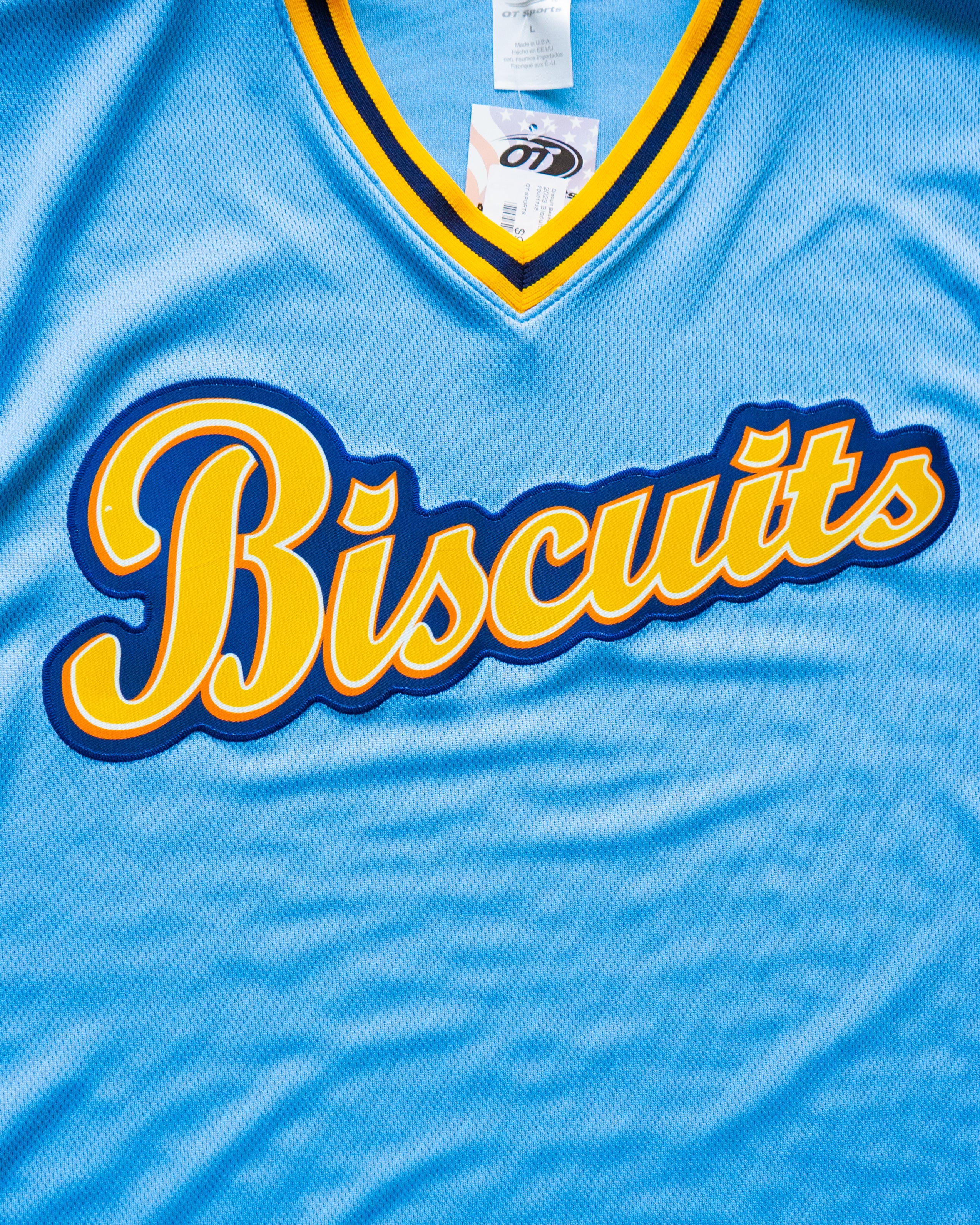 REMINDER: The Plaid Biscuits jerseys - Montgomery Biscuits